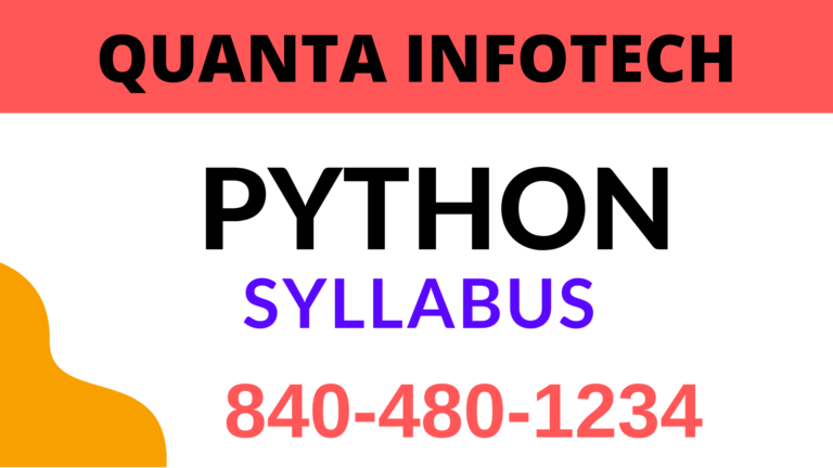 Python-Syllabus-QUANTA-INFOTECH