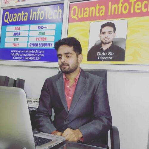 Dipu Sir Director Quanta Infotech